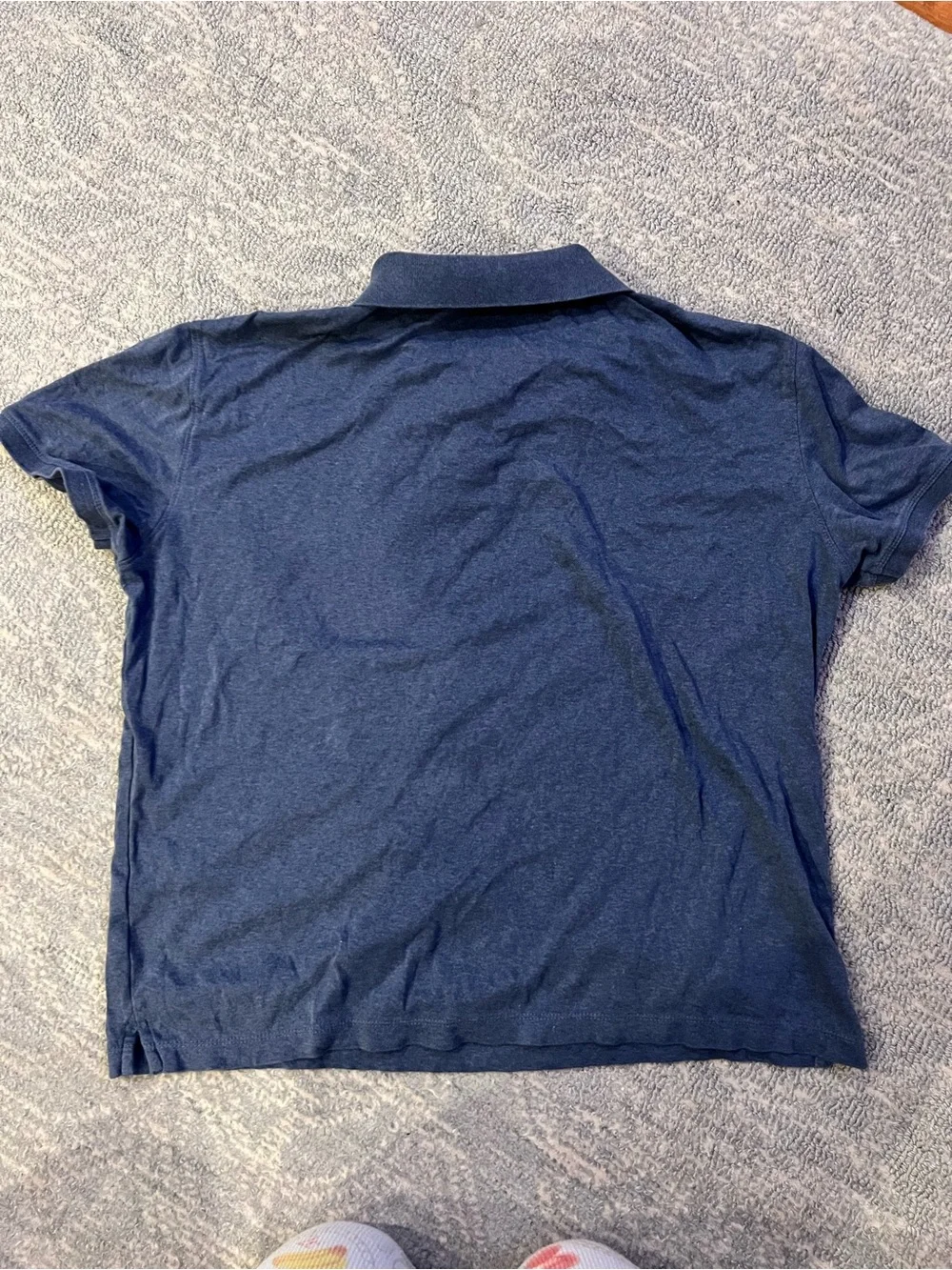 Banana Republic Men's Navy Polo Shirt - Classic Short Sleeve